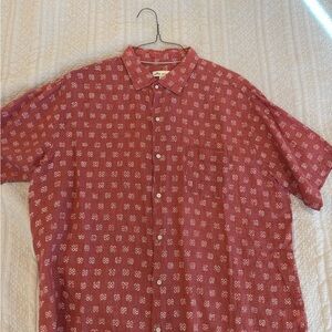 Peter Millar Short Sleeve Linen Button Down